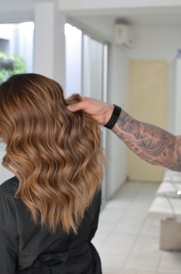 Karamel ombre